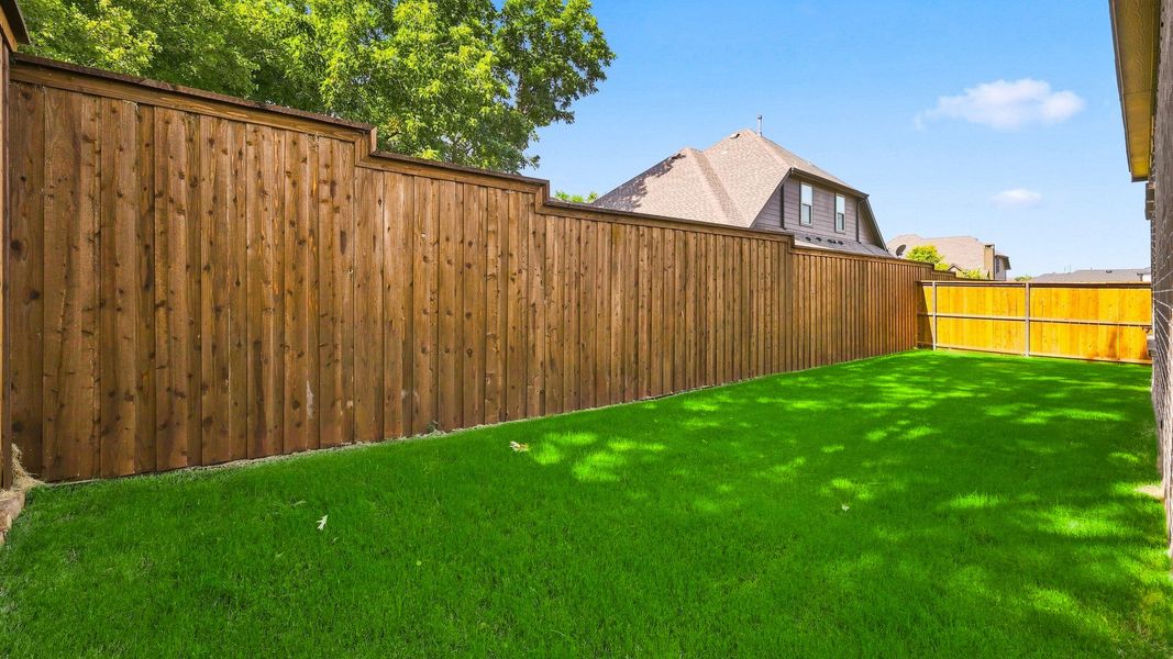 Exterior details and patio area of a home in Taylor Estates, Corinth (Image 26).