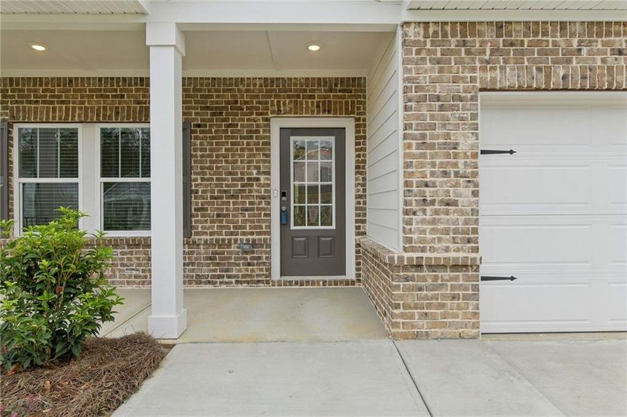 Exterior details and patio area of a home in Preserve at Mountain Creek, Pendergrass (Image 3). Exterior details and patio area of a home in Preserve at Mountain Creek, Pendergrass (Image 3).