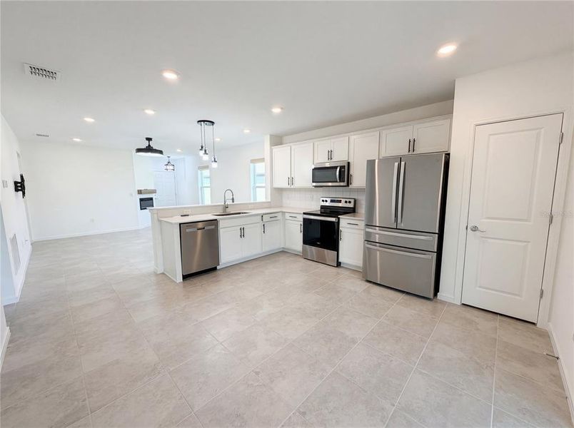 Furnished interior view inside a new home in , Ocala (Image 5). Furnished interior view inside a new home in , Ocala (Image 5).