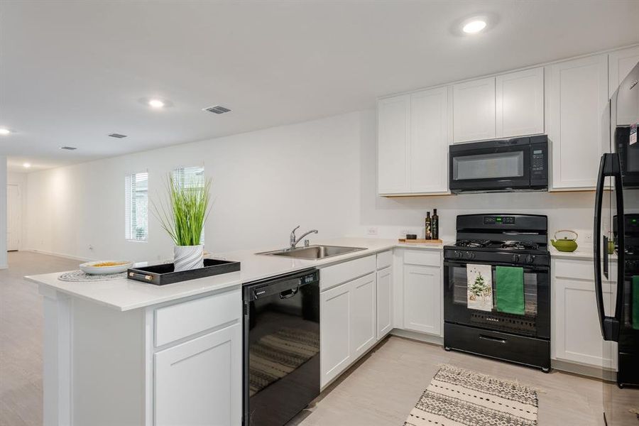 Furnished interior view inside a new home in Falcon Heights, Forney (Image 5).