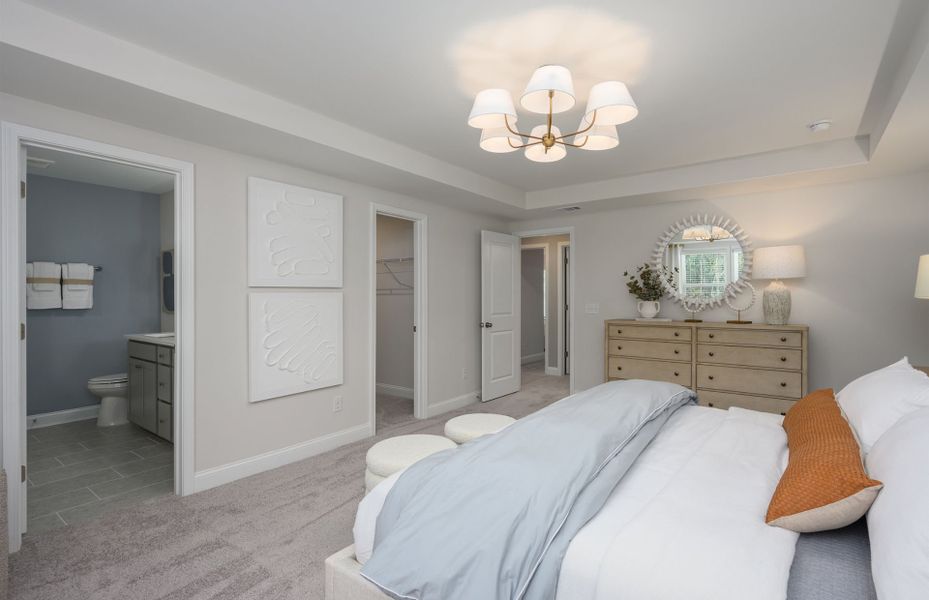 Furnished interior view inside a new home in Waterways, Richmond Hill (Image 22).