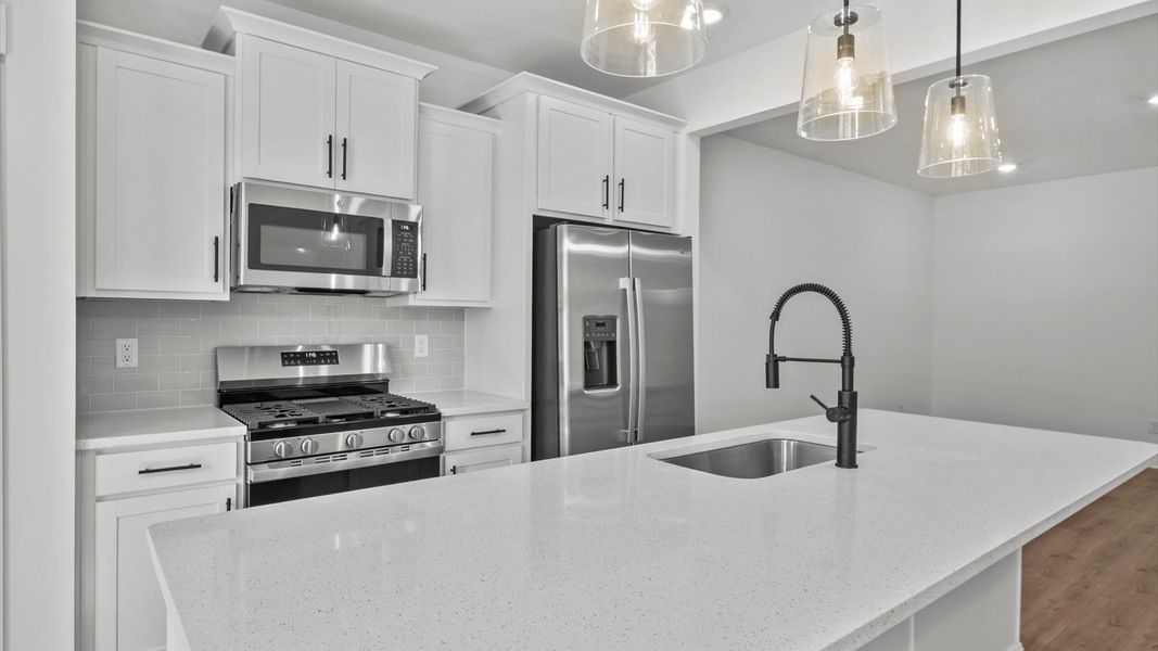 Furnished interior view inside a new home in Hickory Heights, Greenville (Image 10).