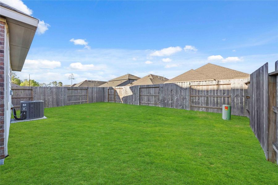 Exterior details and patio area of a home in , Houston (Image 3).