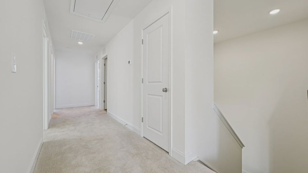 Furnished interior view inside a new home in Station Pointe, Angier (Image 28). Furnished interior view inside a new home in Station Pointe, Angier (Image 28).