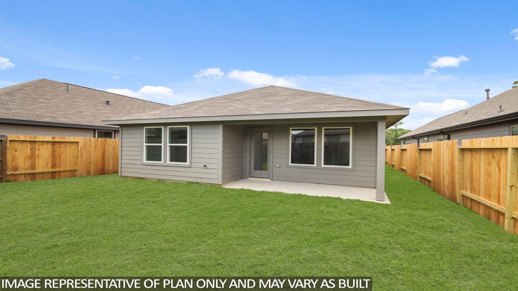 Exterior details and patio area of a home in Venetian Pines, Conroe (Image 2). Exterior details and patio area of a home in Venetian Pines, Conroe (Image 2).
