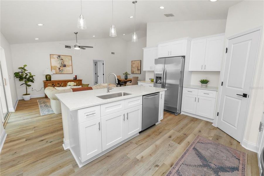 Furnished interior view inside a new home in , Eagle Lake (Image 15).