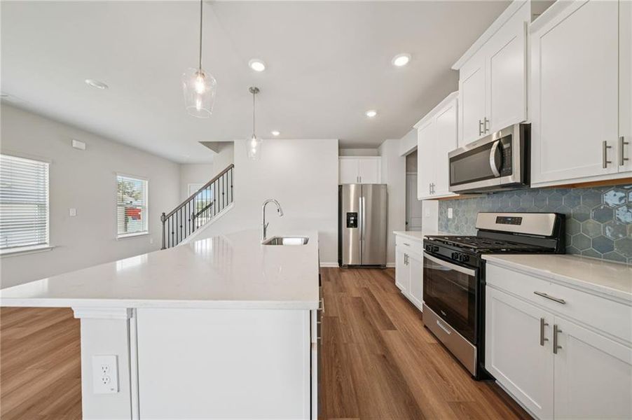 Furnished interior view inside a new home in Martin Springs - Reserve Series, Lawrenceville (Image 13).
