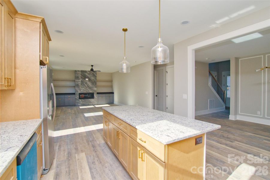 Furnished interior view inside a new home in , Charlotte (Image 6).