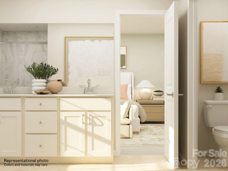 Furnished interior view inside a new home in Village of Waxhaw, Waxhaw (Image 4).