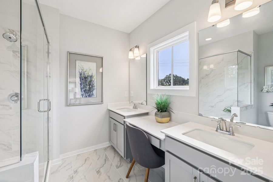 Furnished interior view inside a new home in Walk23, Huntersville (Image 6).
