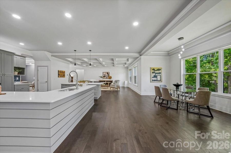 Furnished interior view inside a new home in , Waxhaw (Image 7).