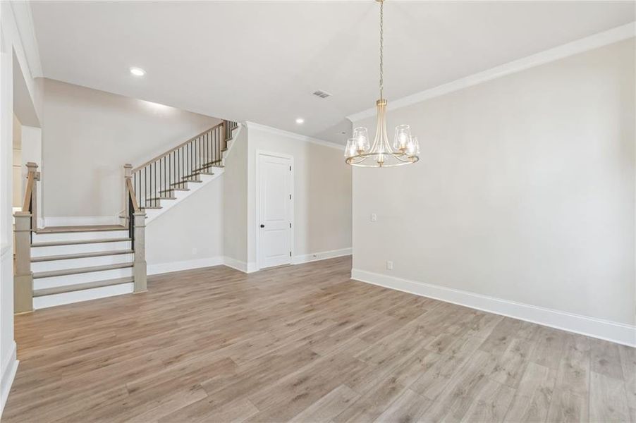 Spacious, unfurnished interior of a new home in Waterhaven, Cumming (Image 22).