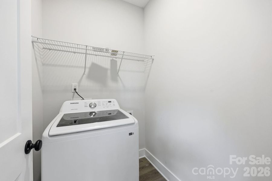 Main Floor Laundry Closet