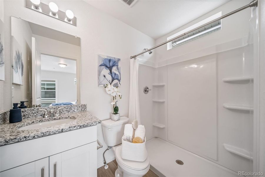 Furnished interior view inside a new home in , Commerce City (Image 14).