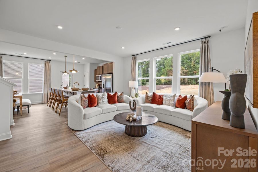 Representative Photo from Model - Main level living area