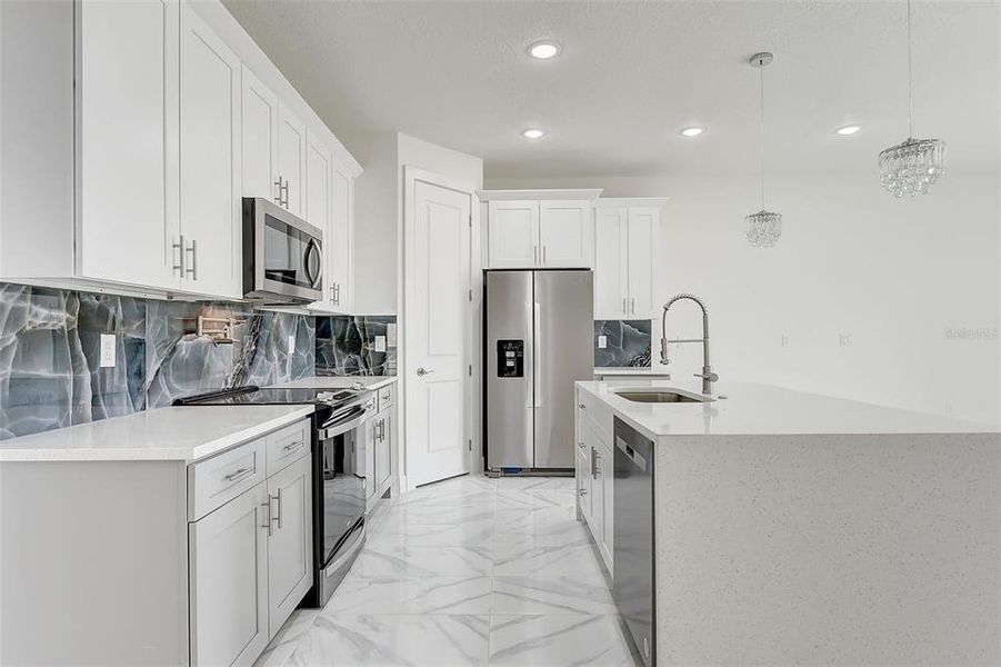 Furnished interior view inside a new home in , Apopka (Image 16).