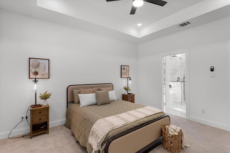 Furnished interior view inside a new home in , Sherman (Image 5).