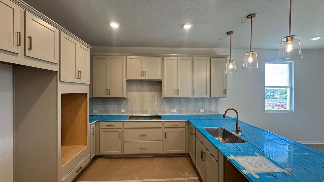 In-progress construction of a new home in Cannon Ranch, Dripping Springs, TX (Image 15).