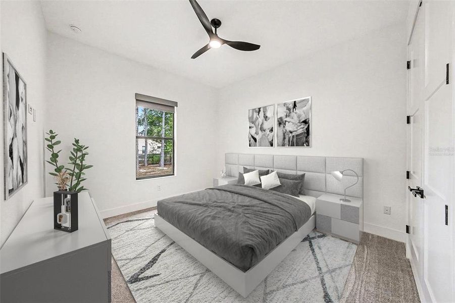 Furnished interior view inside a new home in , Lutz (Image 37).