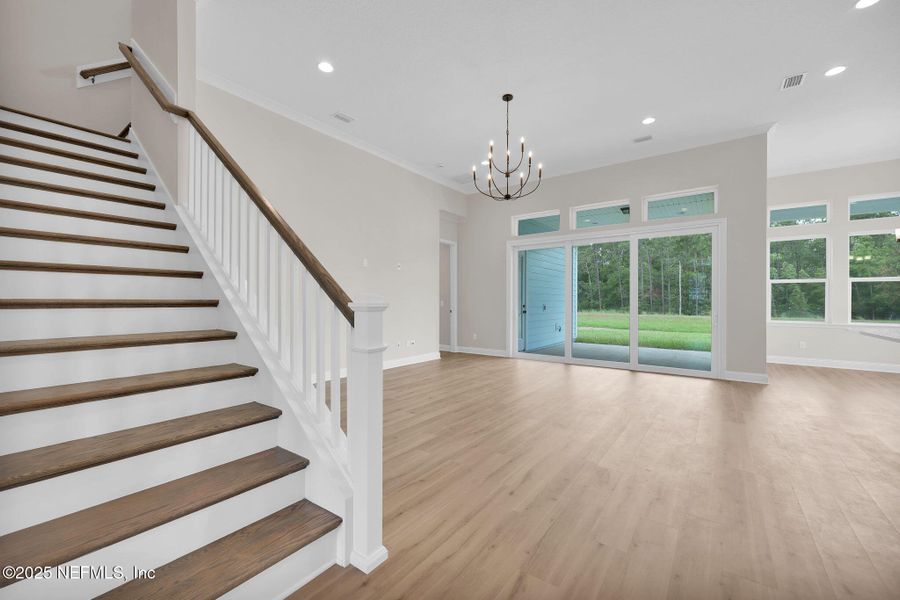 Spacious, unfurnished interior of a new home in Courtney Oaks at SilverLeaf, St. Augustine (Image 16).