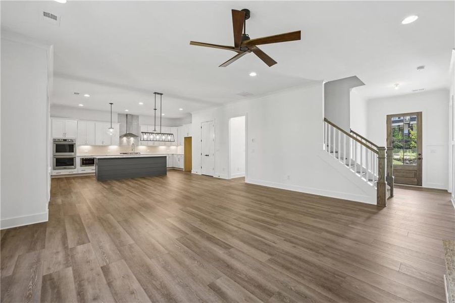 Spacious, unfurnished interior of a new home in , Dawsonville (Image 45).