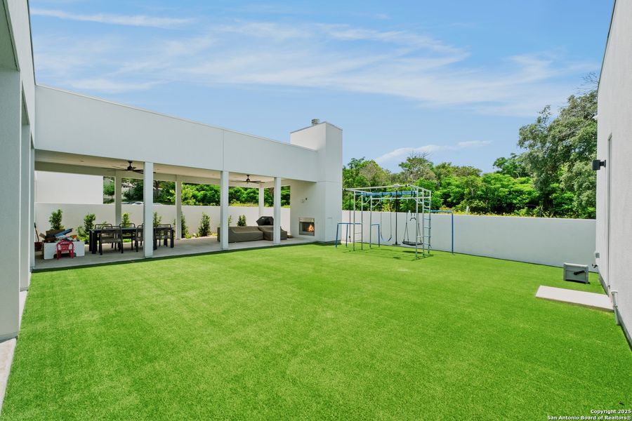 Exterior details and patio area of a home in , San Antonio (Image 13). Exterior details and patio area of a home in , San Antonio (Image 13).