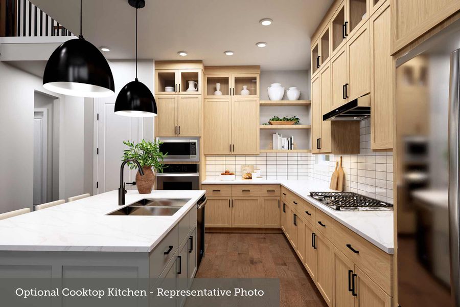 Furnished interior view inside a new home in Two Step Farm - Enclave Collection, Montgomery (Image 7).