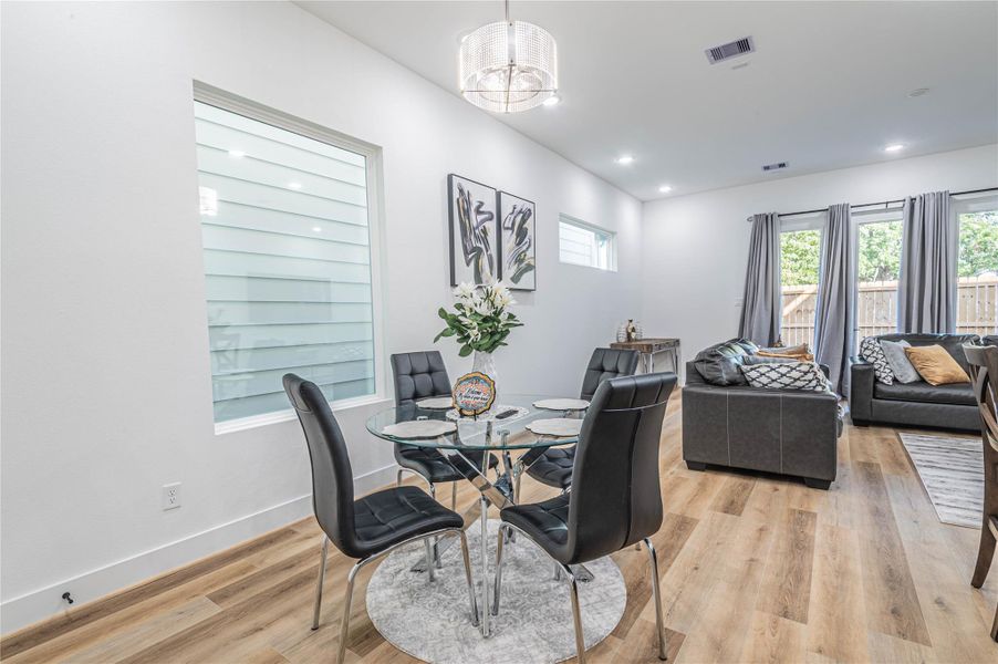 Furnished interior view inside a new home in , Houston (Image 18). Furnished interior view inside a new home in , Houston (Image 18).