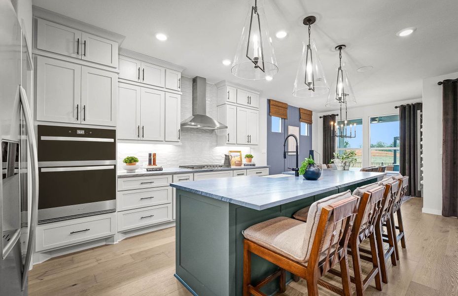 Representative furnished interior of a home built from the Prestige by Del Webb in Sun City Texas, Georgetown (Image 19).