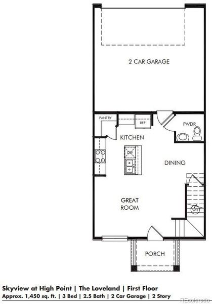 2D floor plan layout of this home in , Aurora, CO (Image 3).