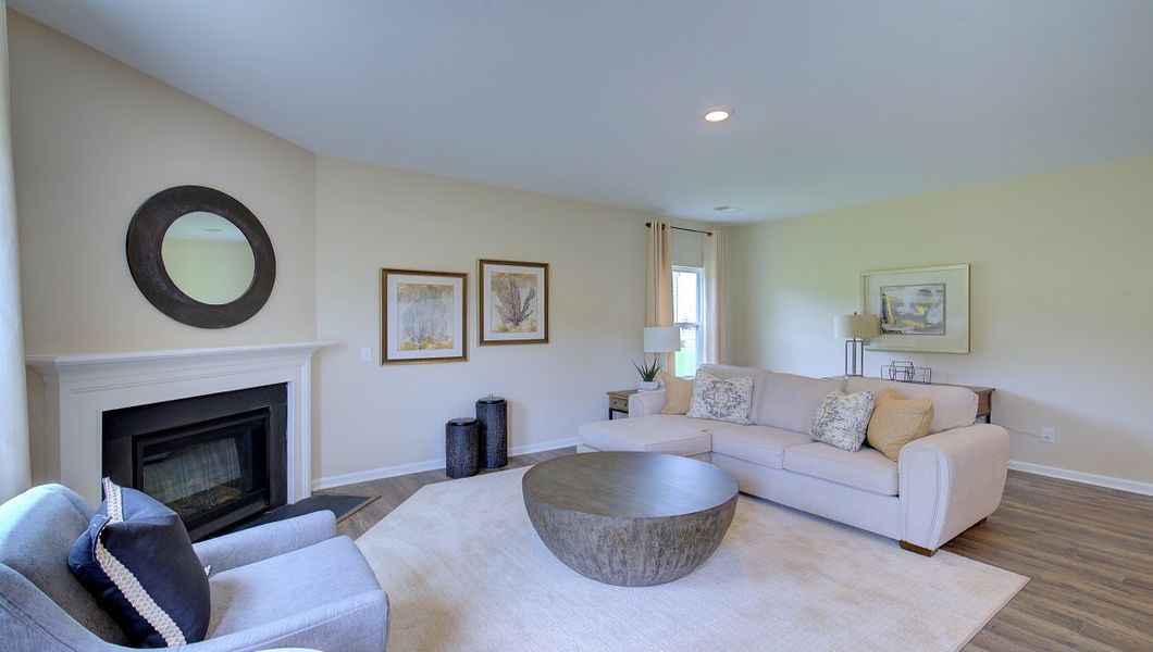 Furnished interior view inside a new home in Valleywood Farms, Waynesville (Image 15).