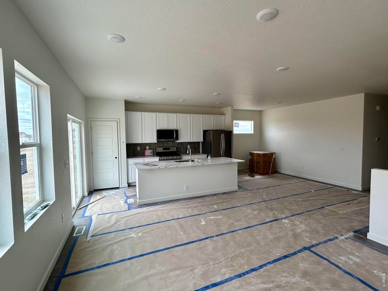 In-progress construction of a new home in Hudson Hills, Hudson, CO (Image 5). In-progress construction of a new home in Hudson Hills, Hudson, CO (Image 5).