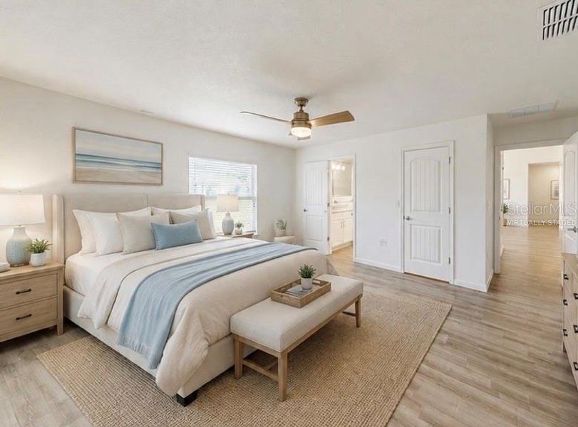 Furnished interior view inside a new home in , Palm Coast (Image 6). Furnished interior view inside a new home in , Palm Coast (Image 6).
