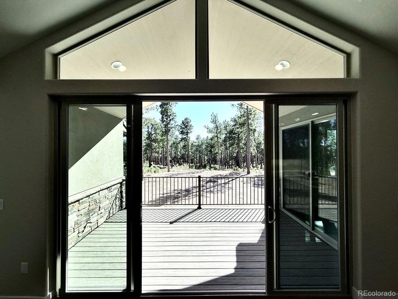 Exterior details and patio area of a home in , Colorado Springs (Image 17). Exterior details and patio area of a home in , Colorado Springs (Image 17).