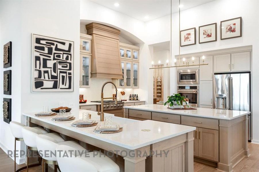 Furnished interior view inside a new home in Harvest, Northlake (Image 5).