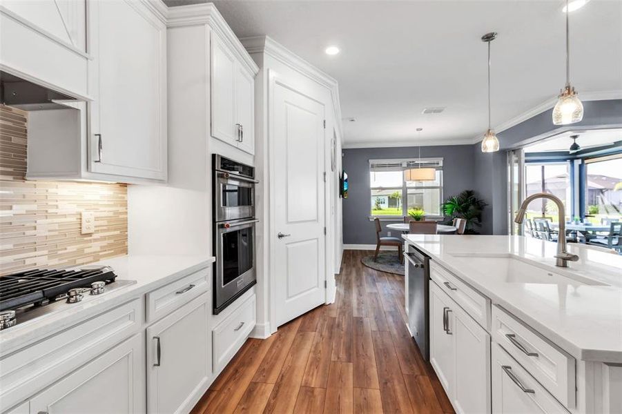 Furnished interior view inside a new home in Del Webb BayView, Parrish (Image 16). Furnished interior view inside a new home in Del Webb BayView, Parrish (Image 16).