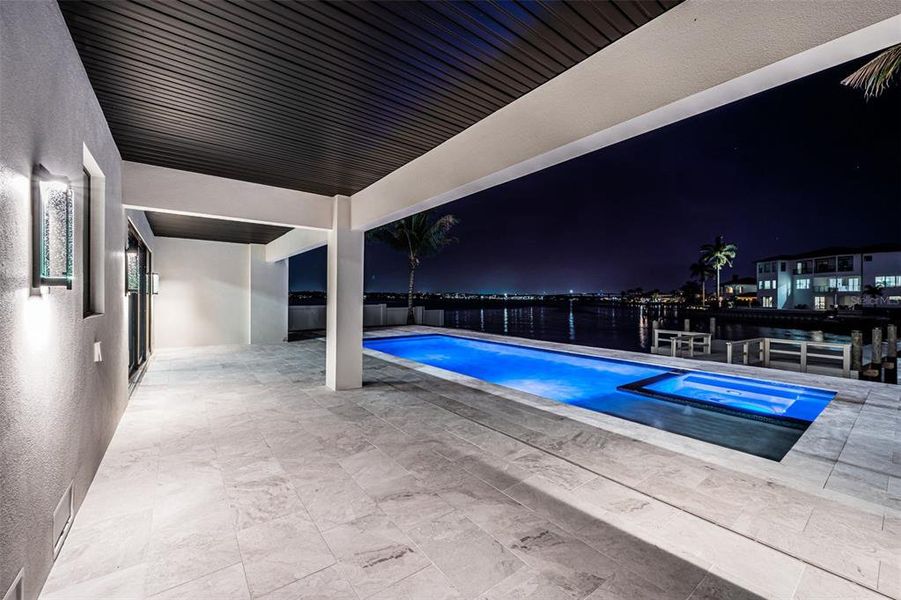 Exterior details and patio area of a home in , Belleair Beach (Image 43).