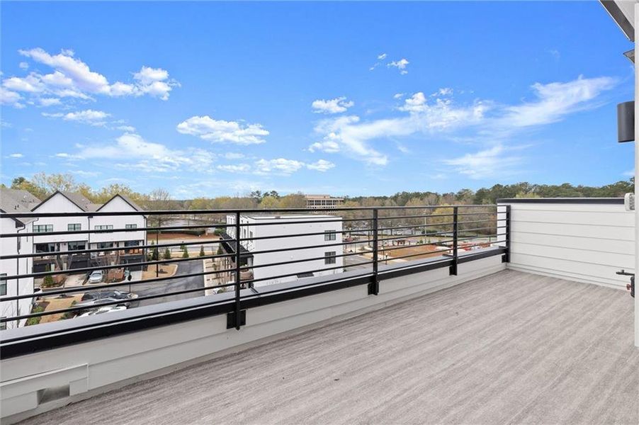 Exterior details and patio area of a home in , Alpharetta (Image 26).