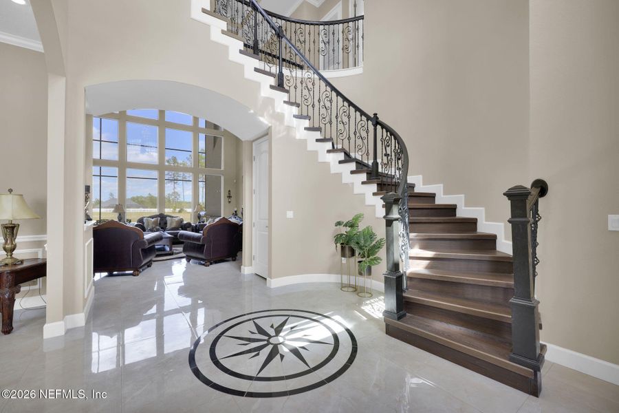 Furnished interior view inside a new home in , Jacksonville (Image 12).
