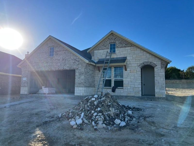 In-progress construction of a new home in Waterford Park, Weatherford, TX (Image 5). In-progress construction of a new home in Waterford Park, Weatherford, TX (Image 5).