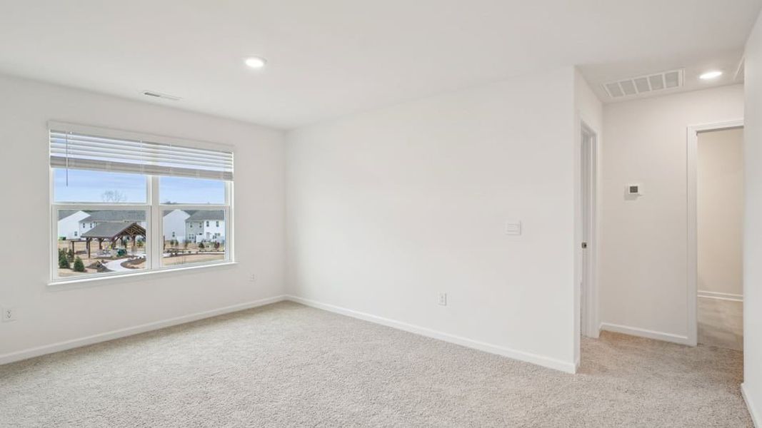Spacious, unfurnished interior of a new home in The Reserve at Prestleigh, Wake Forest (Image 21). Spacious, unfurnished interior of a new home in The Reserve at Prestleigh, Wake Forest (Image 21).