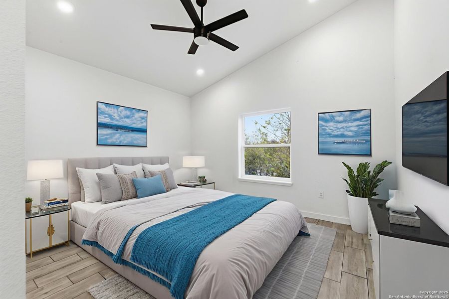 Furnished interior view inside a new home in , San Antonio (Image 8).