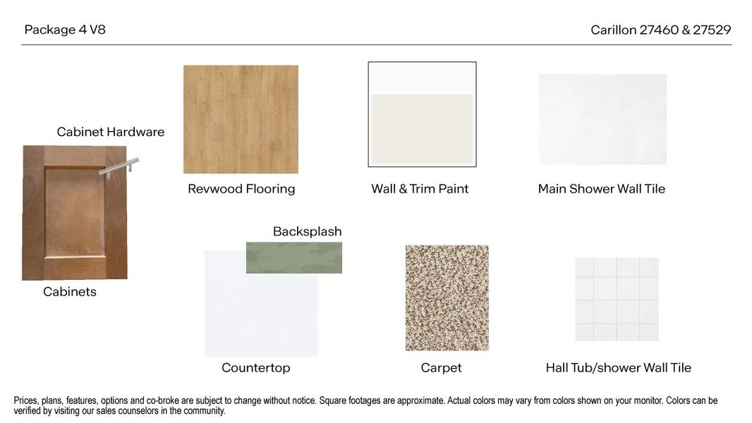 Materials commonly used for homes built from the The Justin by D.R. Horton in Carillon, Manor (Image 9).