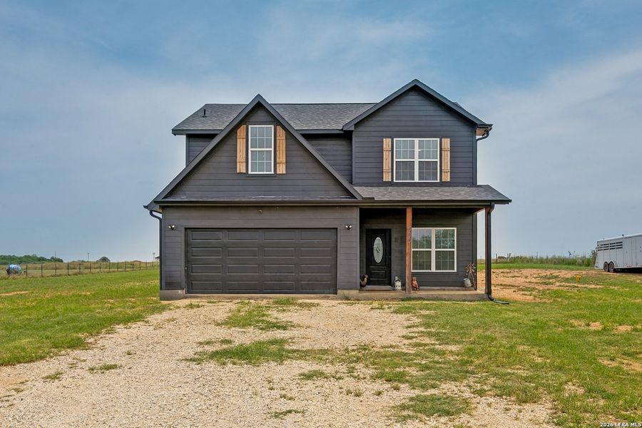 Front exterior of a new home in , Moore, TX, highlighting curb appeal (Image 1). Front exterior of a new home in , Moore, TX, highlighting curb appeal (Image 1).