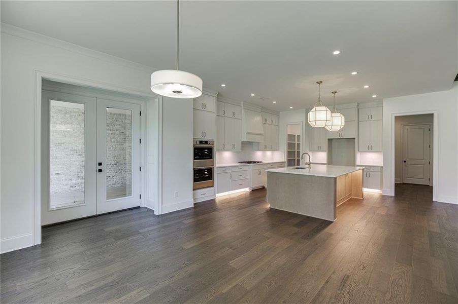 Furnished interior view inside a new home in , Buford (Image 18).