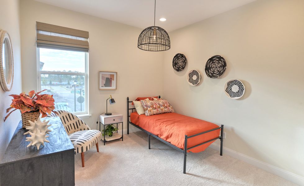 Representative furnished interior of a home built from the Castillo - C - Townhome Series by ICI Homes in West End at Town Center, Ponte Vedra (Image 16).