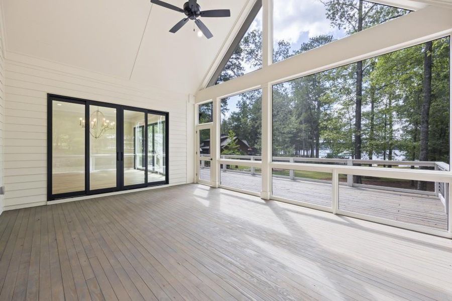 Exterior details and patio area of a home in , Buckhead (Image 26).