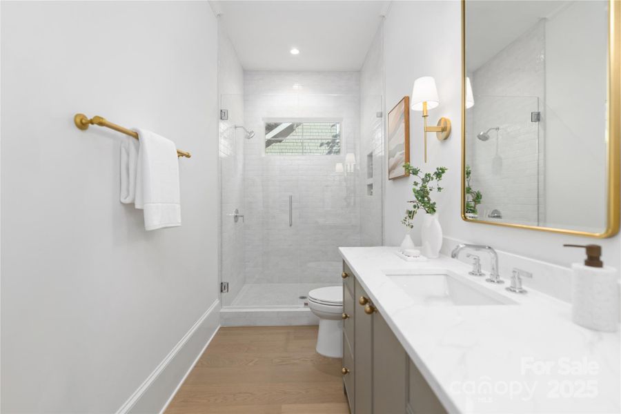 Furnished interior view inside a new home in , Charlotte (Image 34).