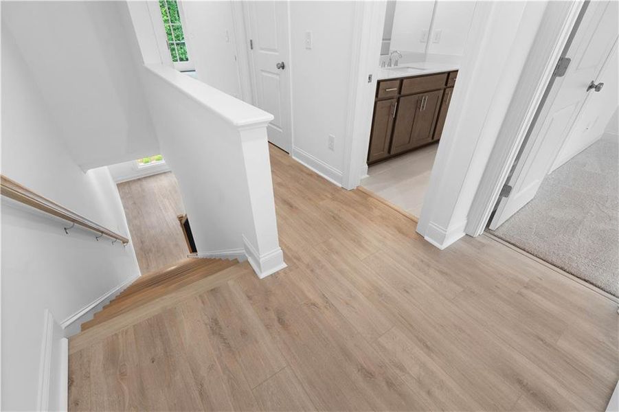 Spacious, unfurnished interior of a new home in Ecco Park, Alpharetta (Image 26). Spacious, unfurnished interior of a new home in Ecco Park, Alpharetta (Image 26).