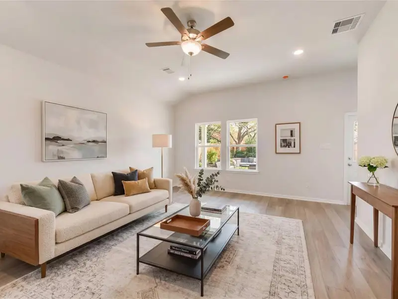 Furnished interior view inside a new home in Windmill Estates, Magnolia (Image 5).